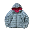 Blauer USA Puffer Daunen Winterjacke (Größe XS)