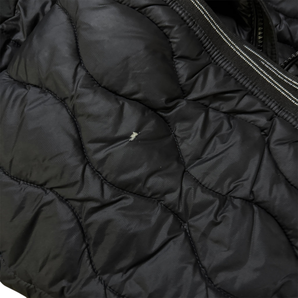 Blauer USA Puffer Cardigan Wave Winterjacke (Größe S)