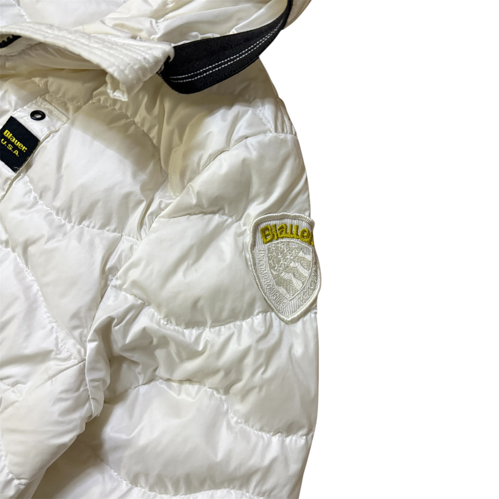 Blue USA Wave Design winter jacket (women's size M)