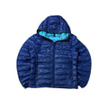 Blauer USA Puffer Daunen Steppjacke (Größe XS)