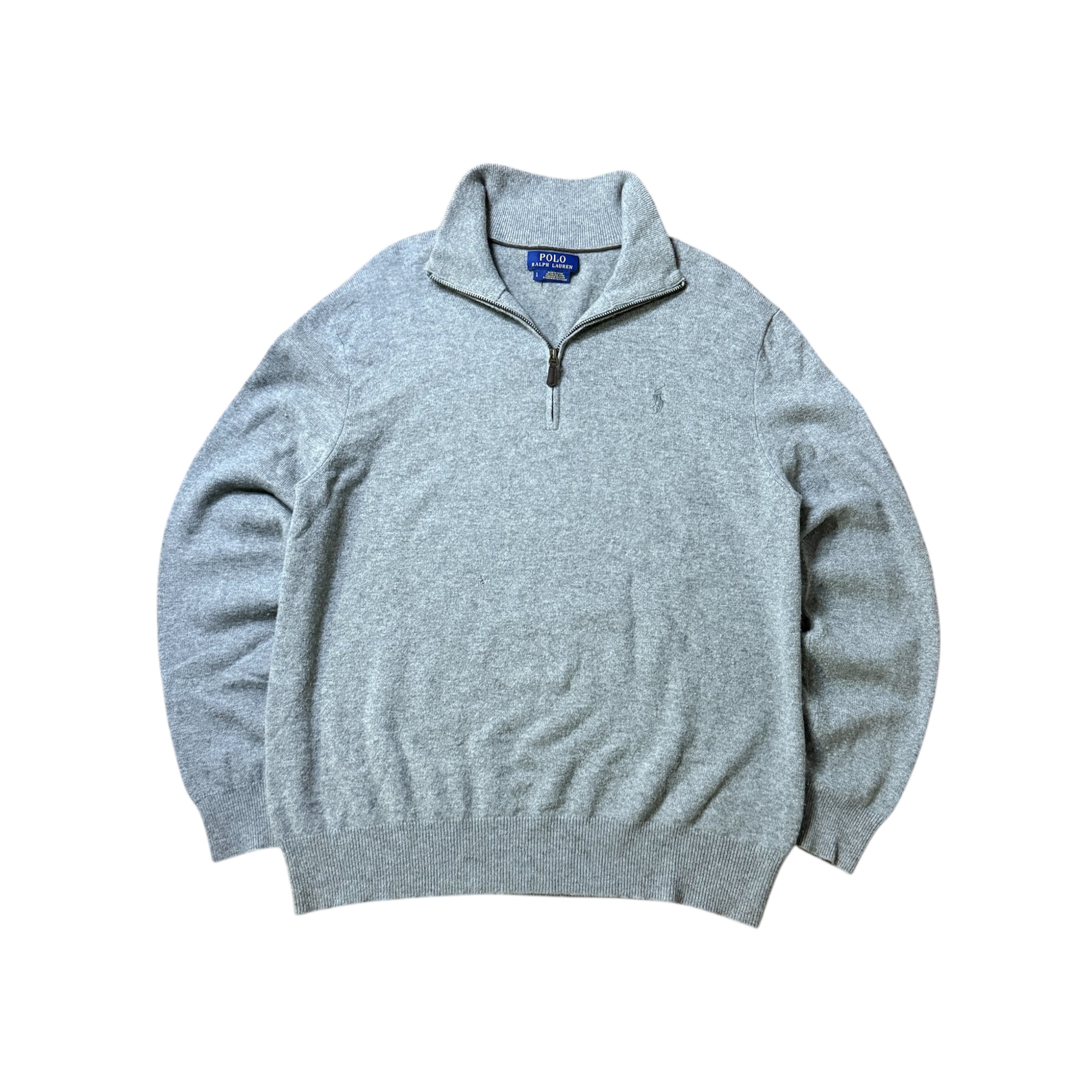 Ralph Lauren Kaschmir Quarter Zip-Hoodie (Größe M)