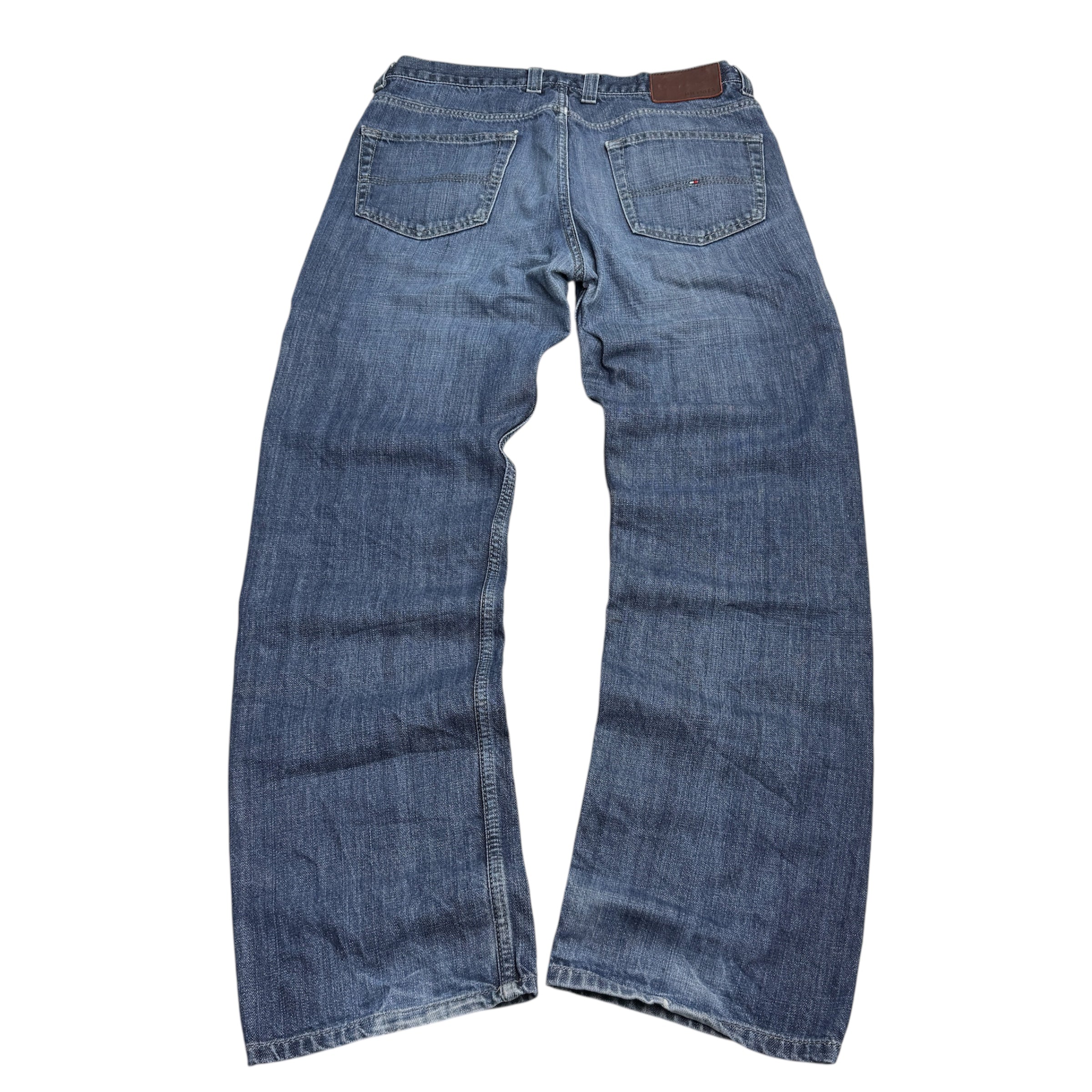 Hilfiger Washed Straight Fit Jeans (Größe M)