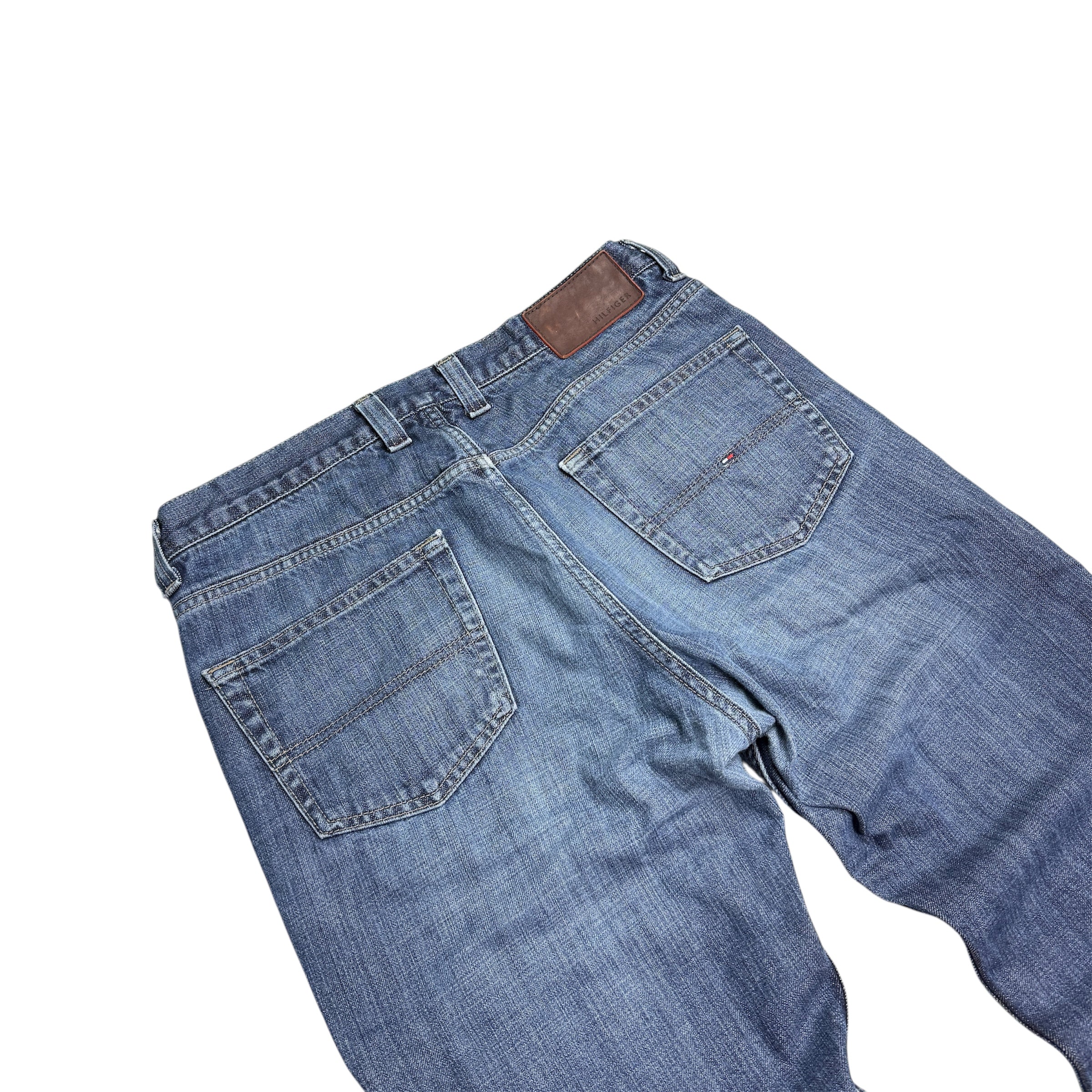 Hilfiger Washed Straight Fit Jeans (Größe M)