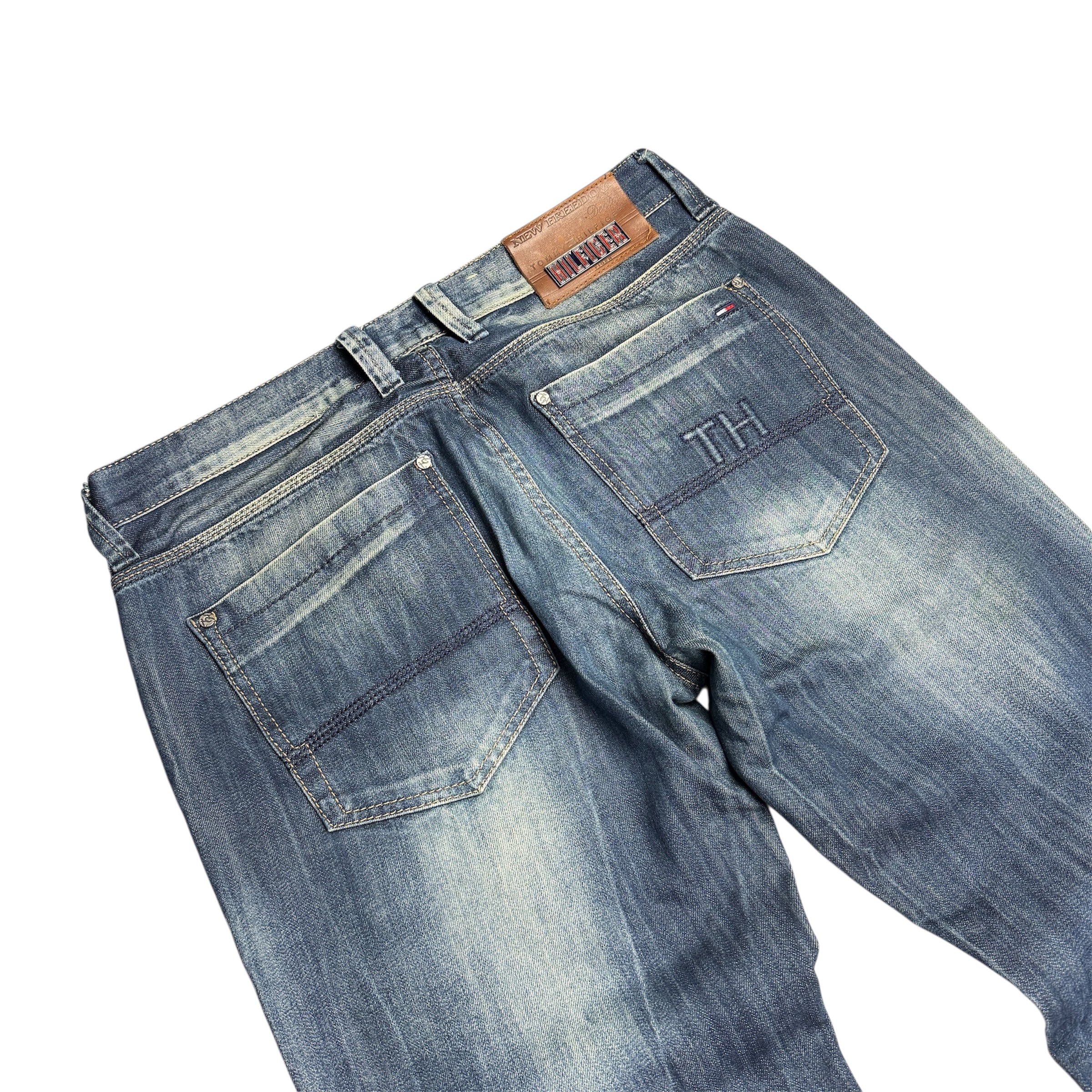 Hilfiger Washed Jeans (Größe L)