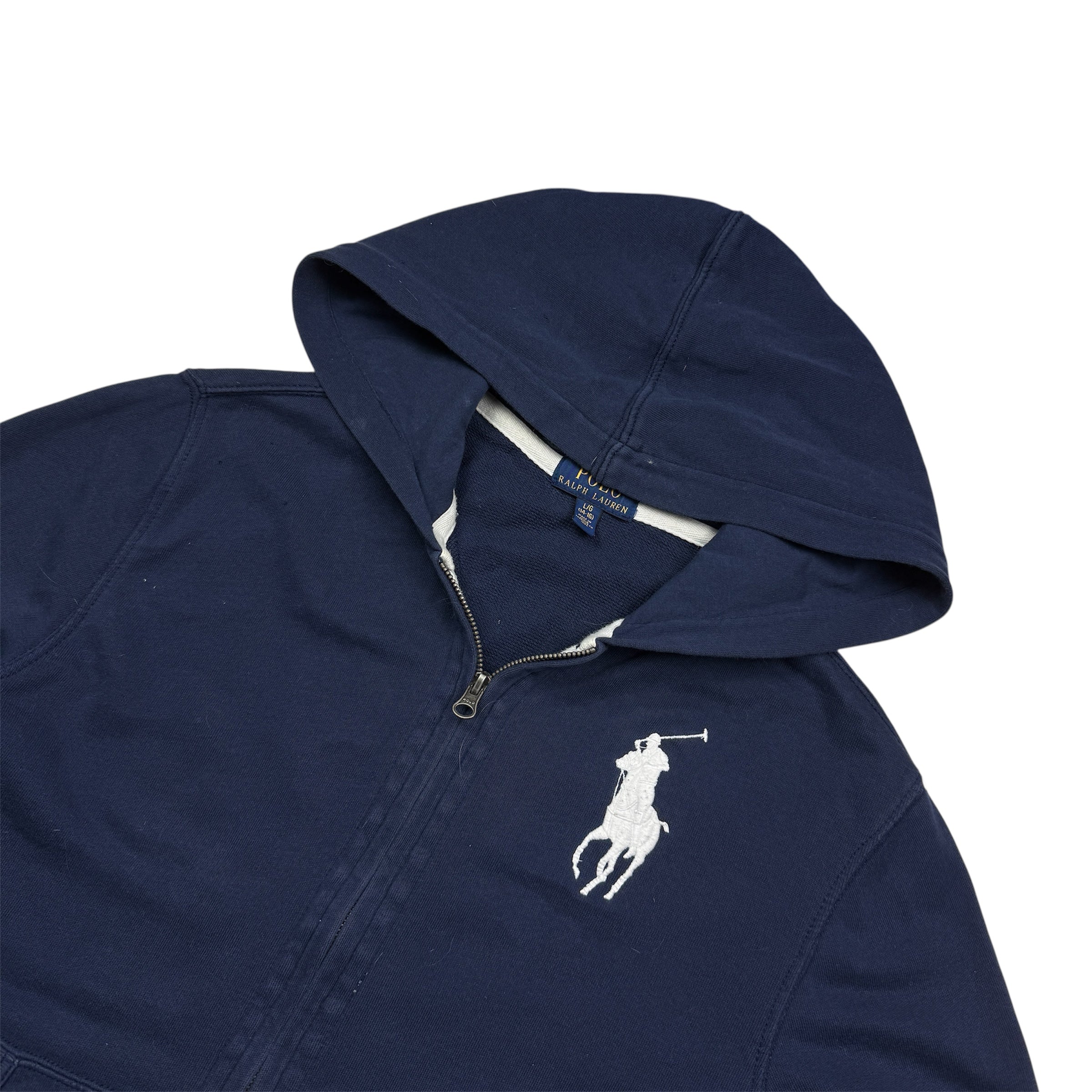 Ralph Lauren Big Pony Zip-Hoodie (Größe XS)
