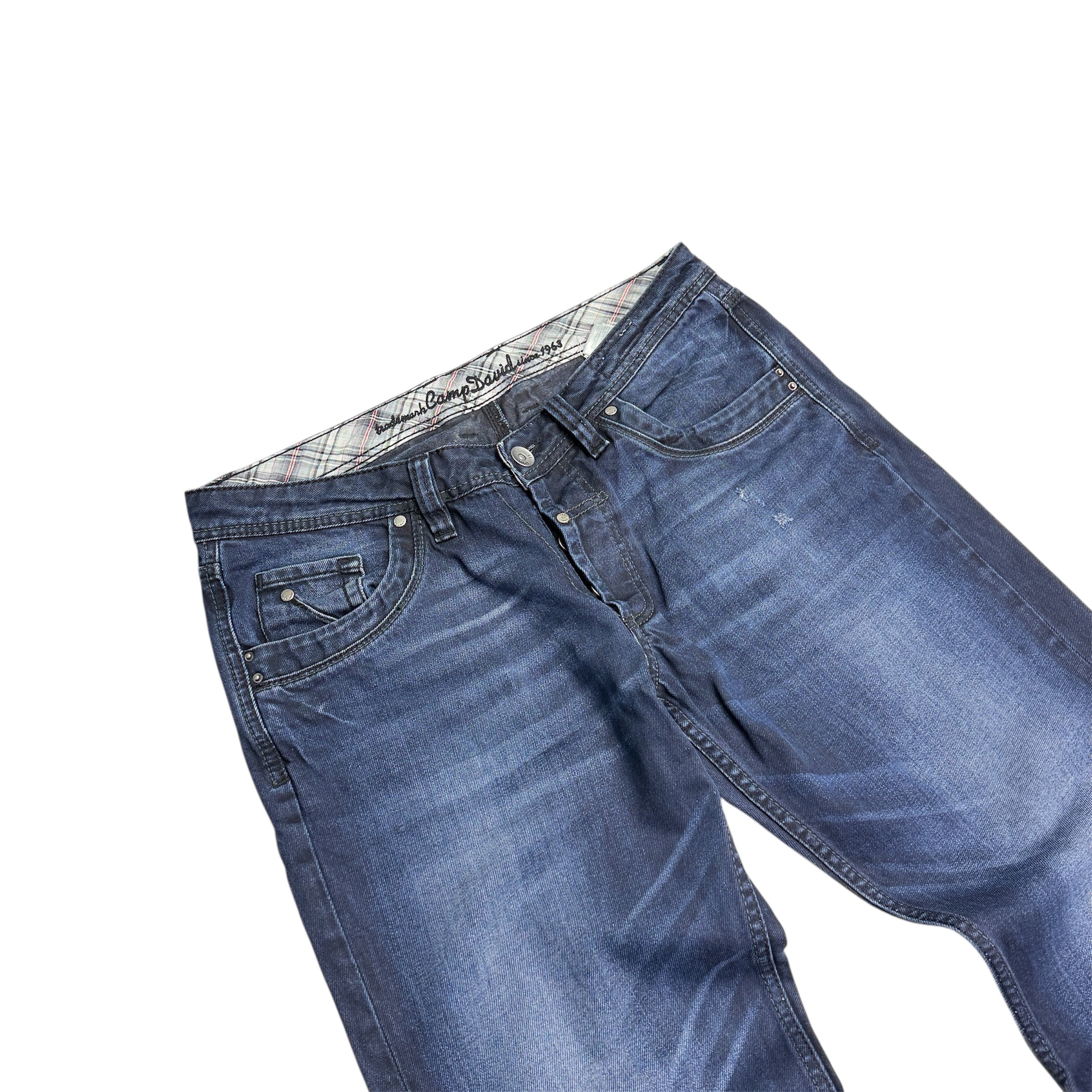 Y2K Washed Jeans (Größe L)